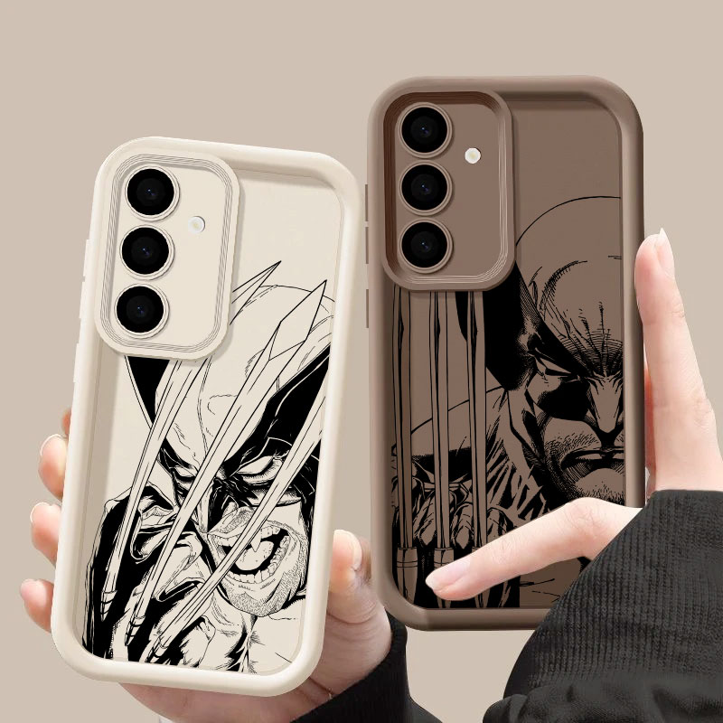 Phone Cases Samsung S25 - Marvel Wolverine Art S26Ultra Case For
