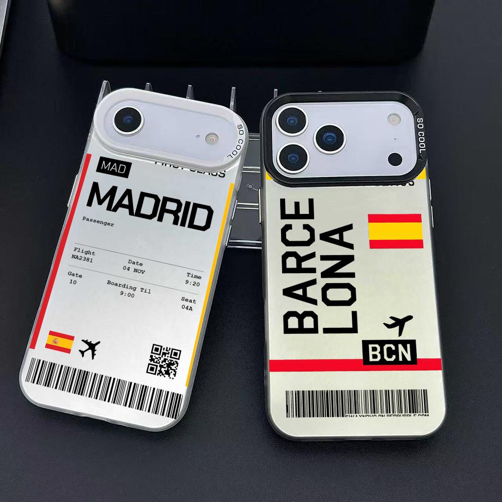 Phone Cases Iphone 11 - Plane Travel Ticket Spain Phone Case