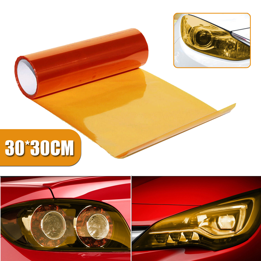 Phone Cases Blunt - 30x30cm Amber Orange light film Car