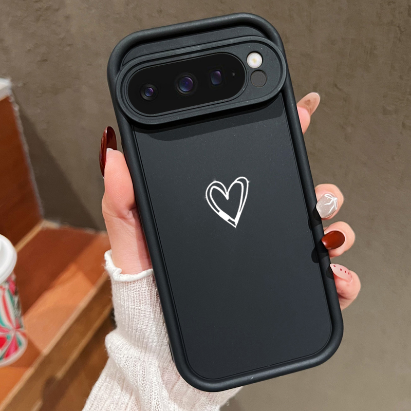 Phone Cases Google Pixel 9 - Simple Love Pattern Soft Case For