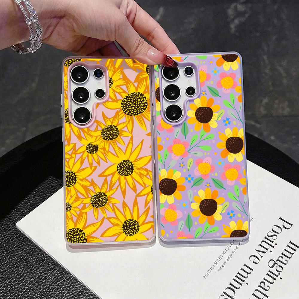Phone Cases Yellow - Yellow Sunflower Phone Case 2-in-1 Detachable