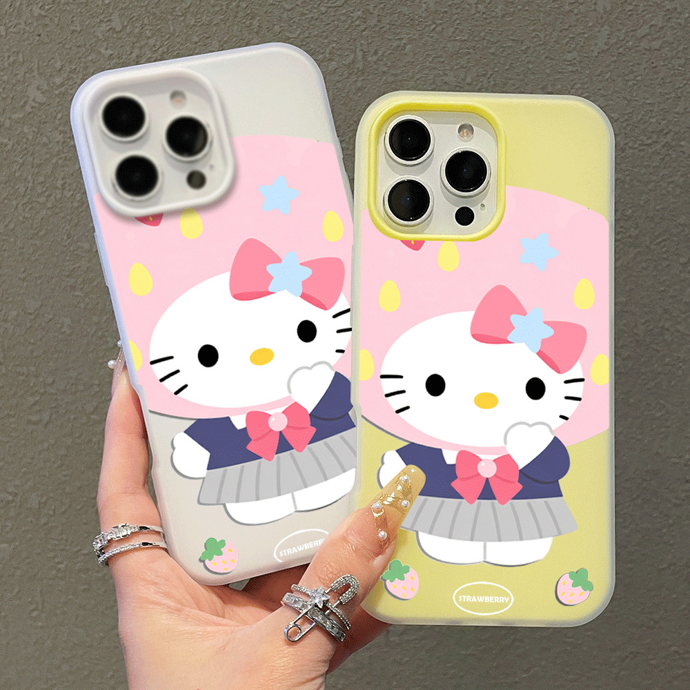 Phone Cases Kawaii - Cute Kawaii Hello Kitty Phone Case