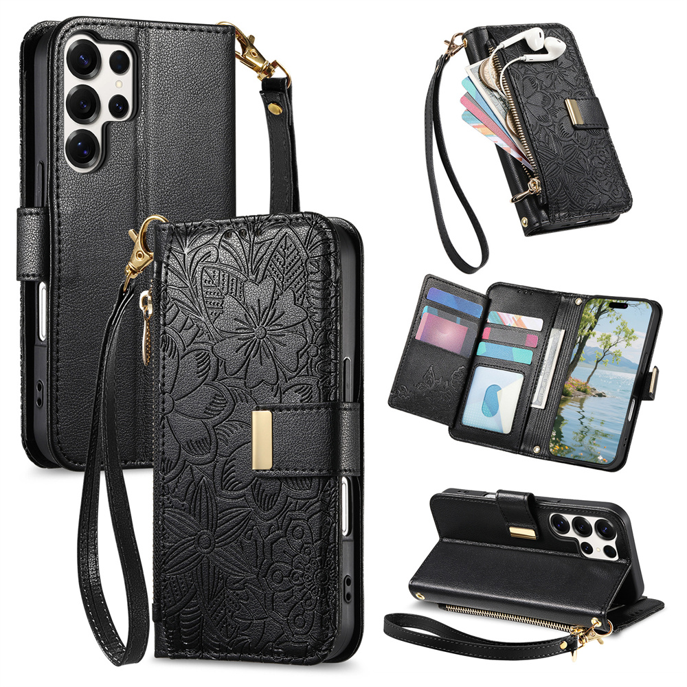 Phone Cases With Loop - Wrist Strap Wallet Card Slot Phone