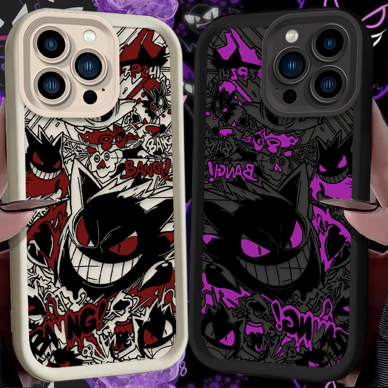 Phone Cases Iphone 11 - P-Pokemon Gengar Graffiti Phone Case for