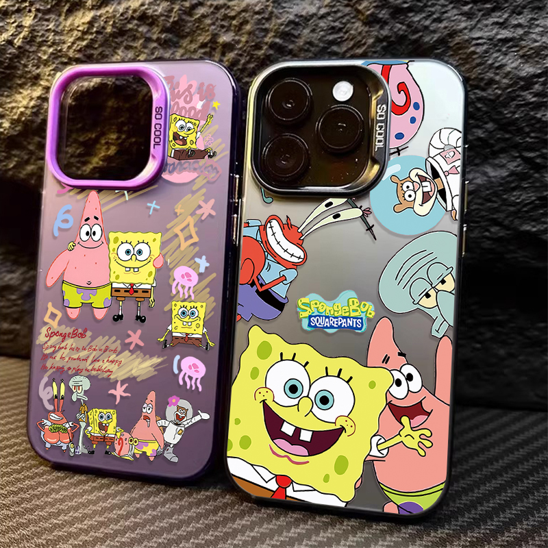 Phone Cases Samsung S25 - SpongeBob Patrick Star Hard Case for