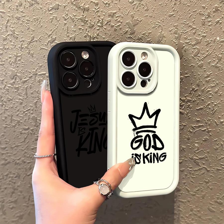Phone Cases Jesus - Jesus is King Phone Case for
