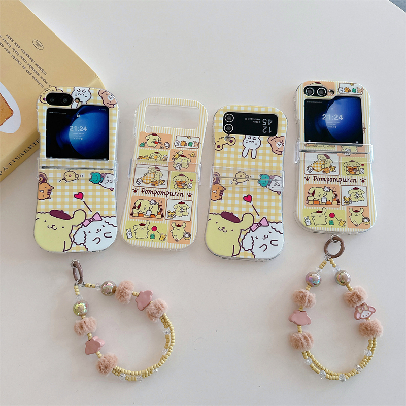 Phone Cases Kawaii - Sweet Grid Kawaii Style For Pompompurin