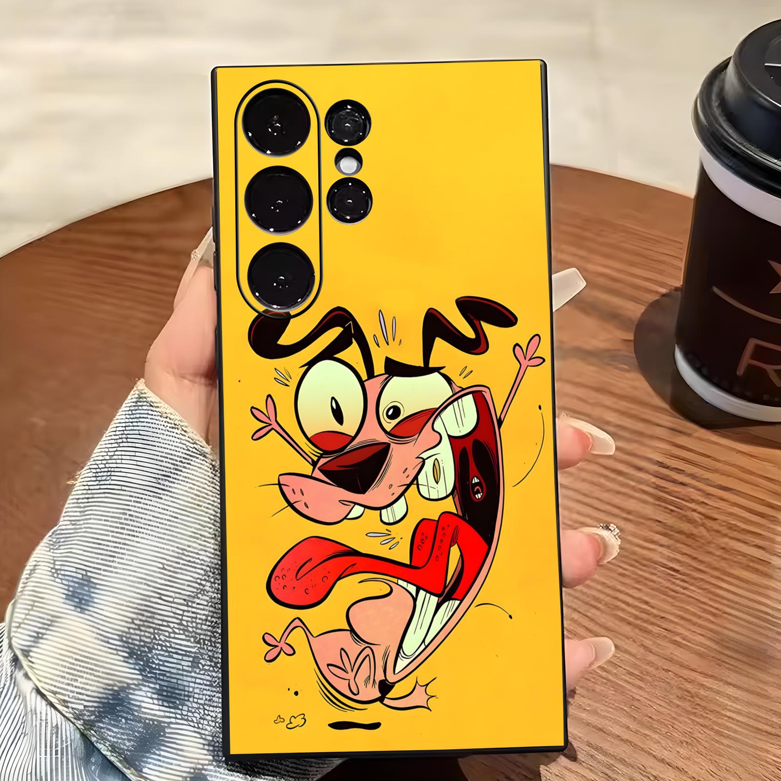 Courage the C-Cowardly D-DogS  - Phone Cases Samsung S25 review and price