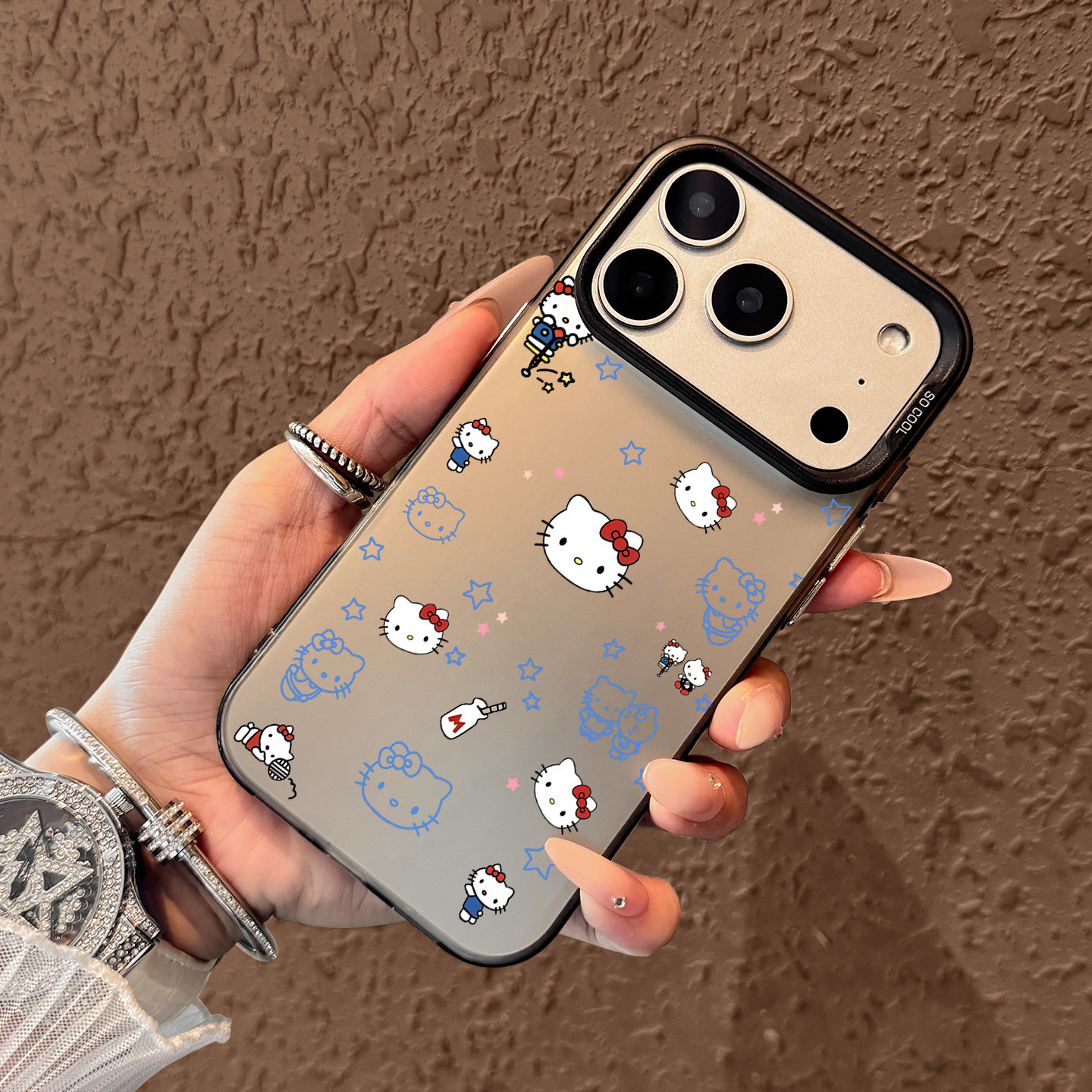 Cute Blue Hello Kitty Pattern  - Phone Cases Xr Cute review and price