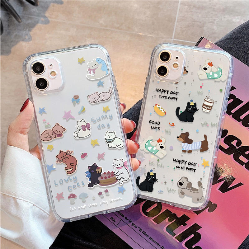 Lovely Fishes Clear Phone Case - Phone Cases Iphone 11 review and price