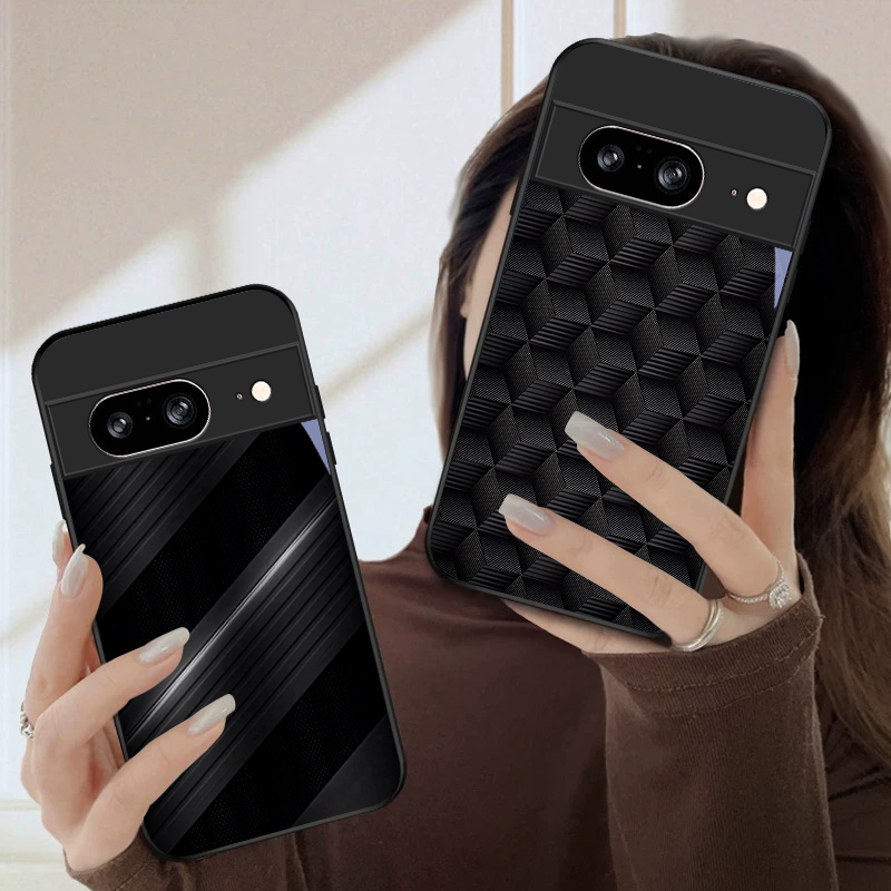 Dark geometric texture For Goo - Phone Cases Google Pixel 9 review and price