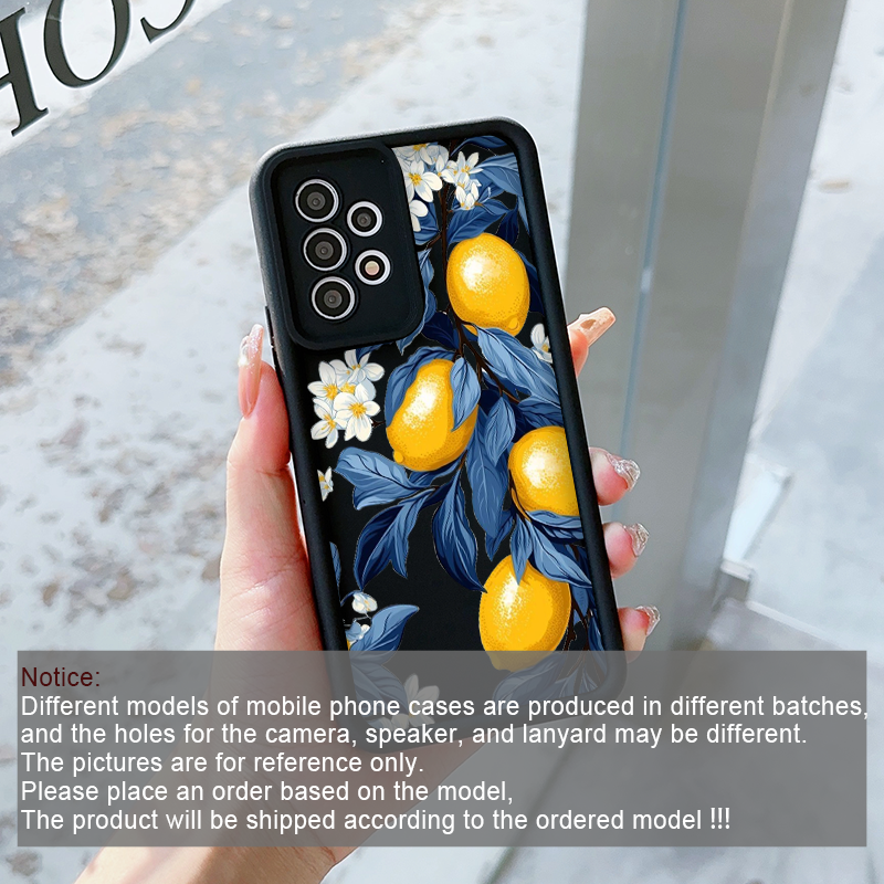 Creative Blue Leaf Yellow Lemo - Phone Cases Yellow review and price