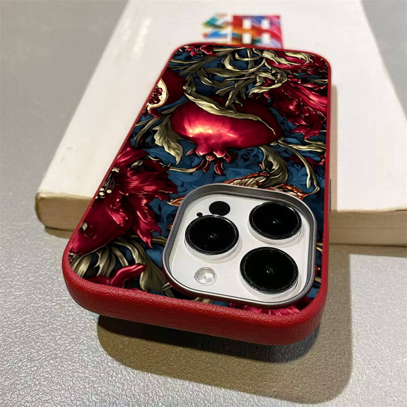 Vintage Pomegranate TPU Art Ph - Phone Cases Art review and price
