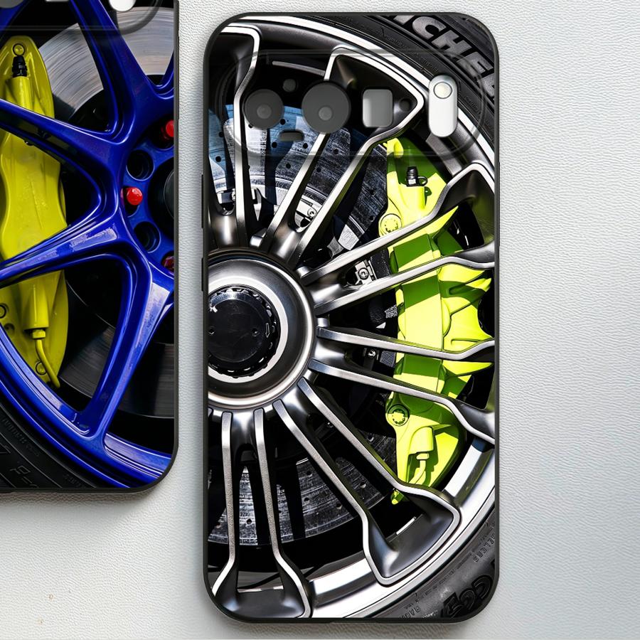 Car Wheel Green Brake Funda Ph - Phone Cases Google Pixel 9 review and price