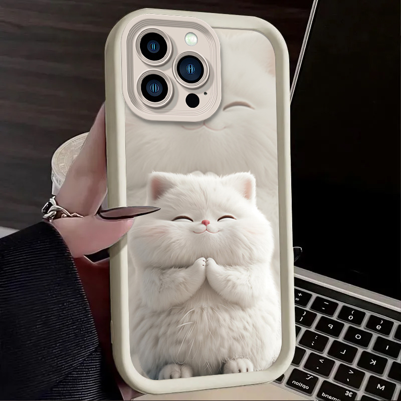 Cute Funny Fat Cat Phone Case  - Phone Cases Xr Cute review and price