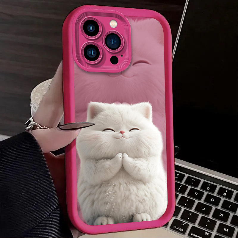Cute Funny Fat Cat Phone Case  - Phone Cases Xr Cute review and price