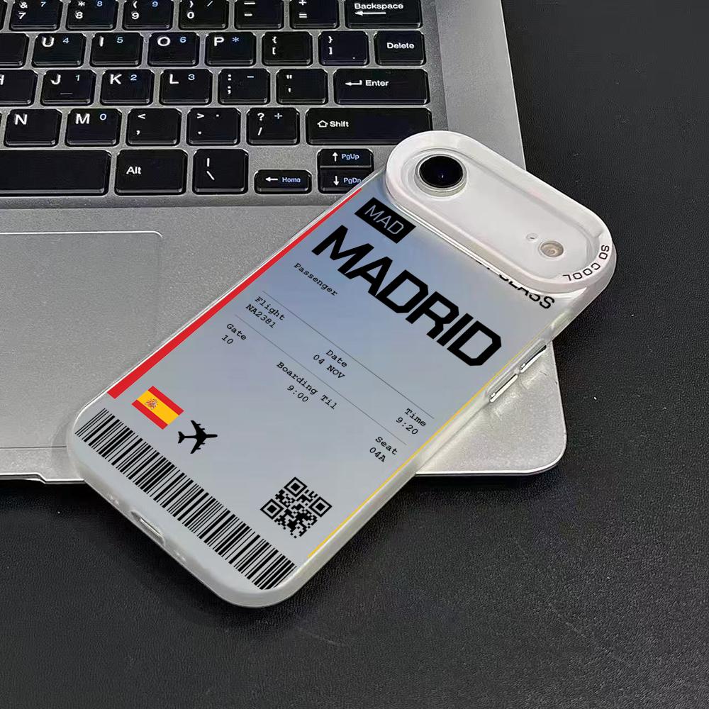 Plane Travel Ticket Spain Phon - Phone Cases Iphone 11 review and price