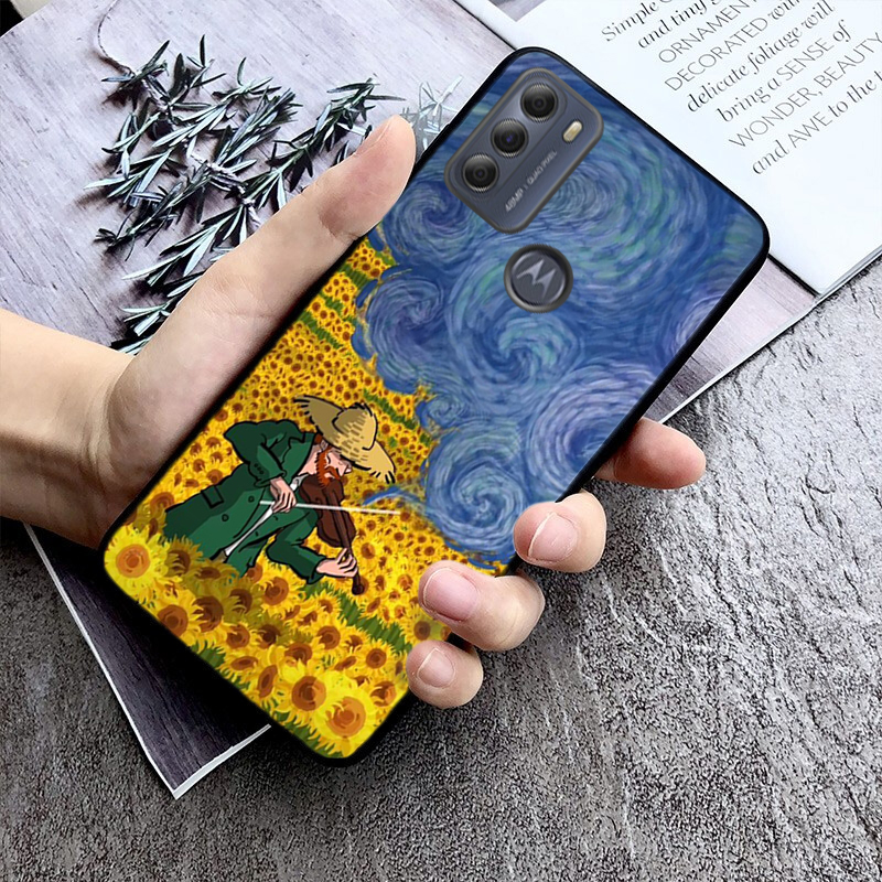 Van Gogh Sunflowers Cat Phone  - Phone Cases Jjk review and price