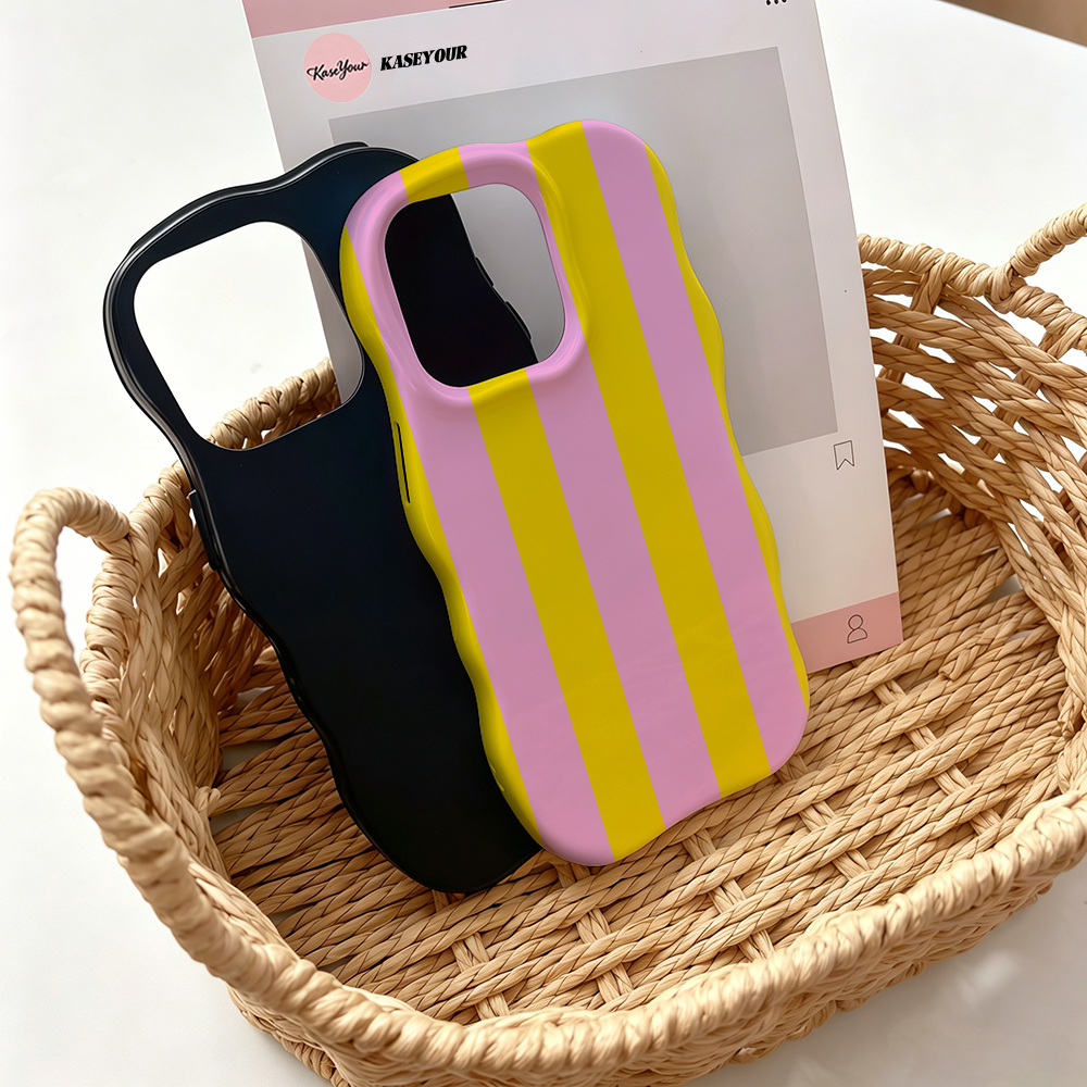 Pink Yellow Stripes Fashion 2  - Phone Cases Yellow review and price