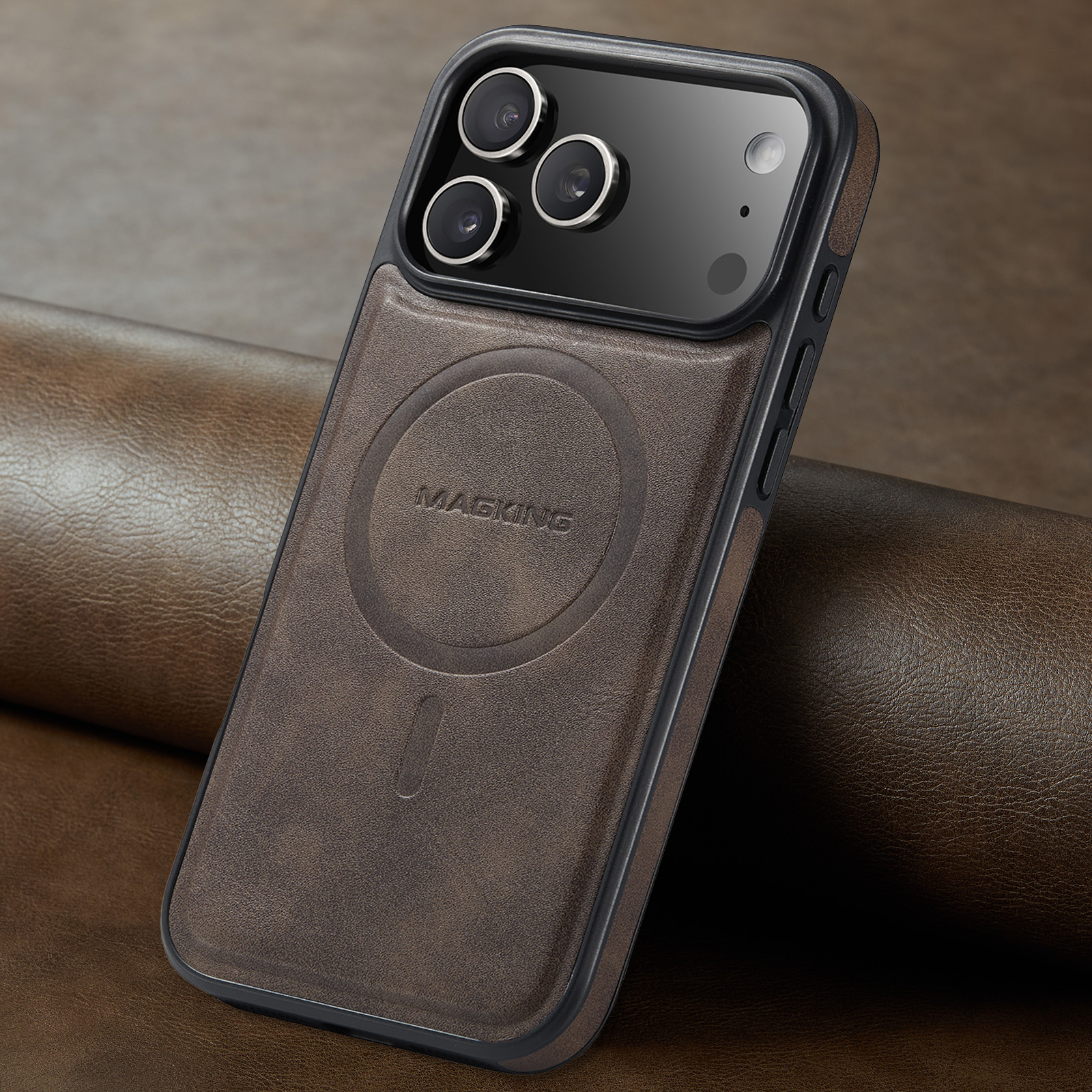 Leather Brand Magnetic Chargin - Phone Cases Brand review and price