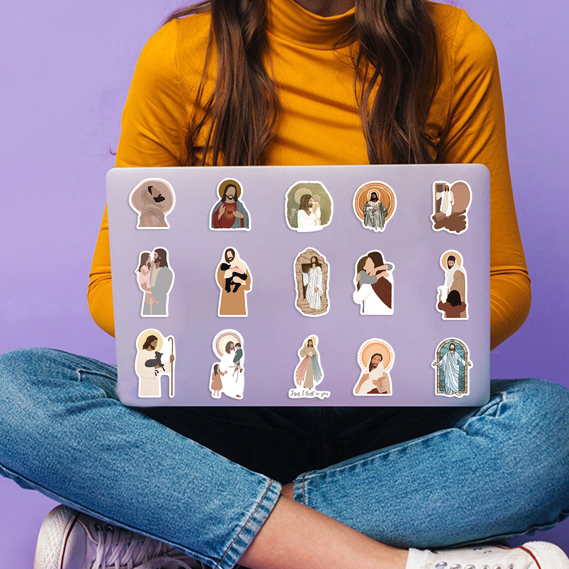 52PCS Jesus Stickers Aesthetic - Phone Cases Jesus review and price