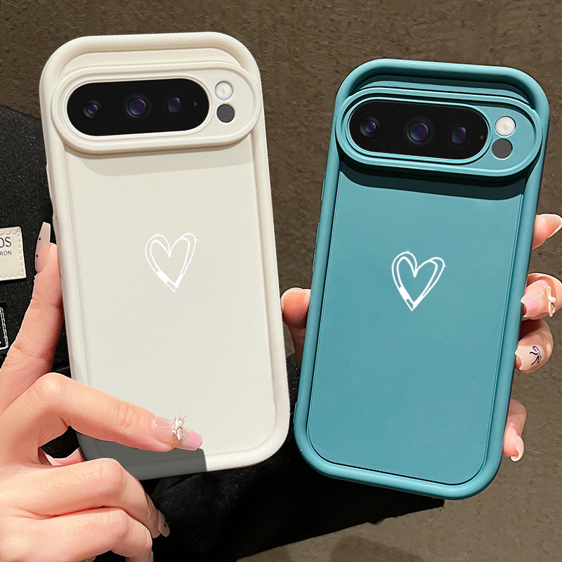 Simple Love Pattern Soft Case  - Phone Cases Google Pixel 9 review and price