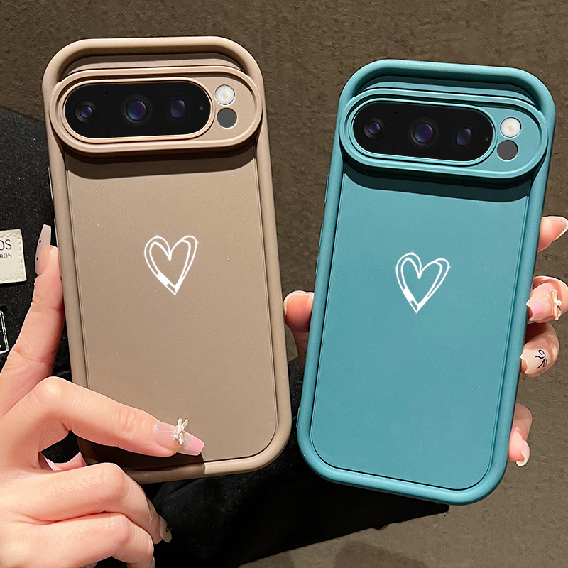 Simple Love Pattern Soft Case  - Phone Cases Google Pixel 9 review and price