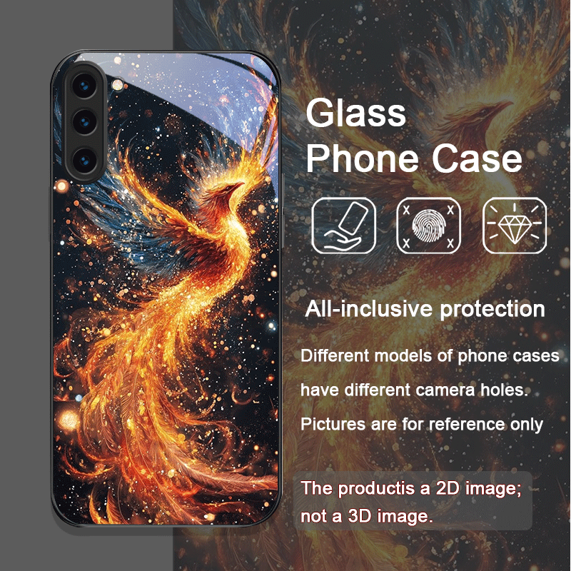 Aesthetic Phoenix Fire Feather - Phone Cases Samsung S25 review and price