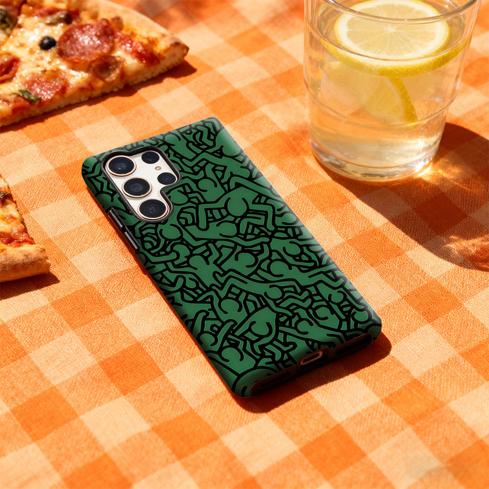 K-Keith-s H-Haring-s Inspired  - Phone Cases Samsung S25 review and price