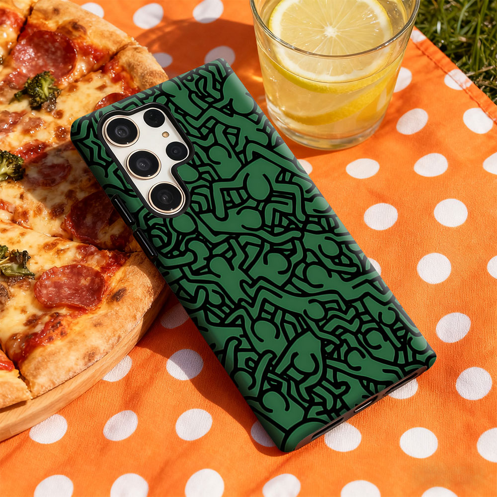 K-Keith-s H-Haring-s Inspired  - Phone Cases Samsung S25 review and price