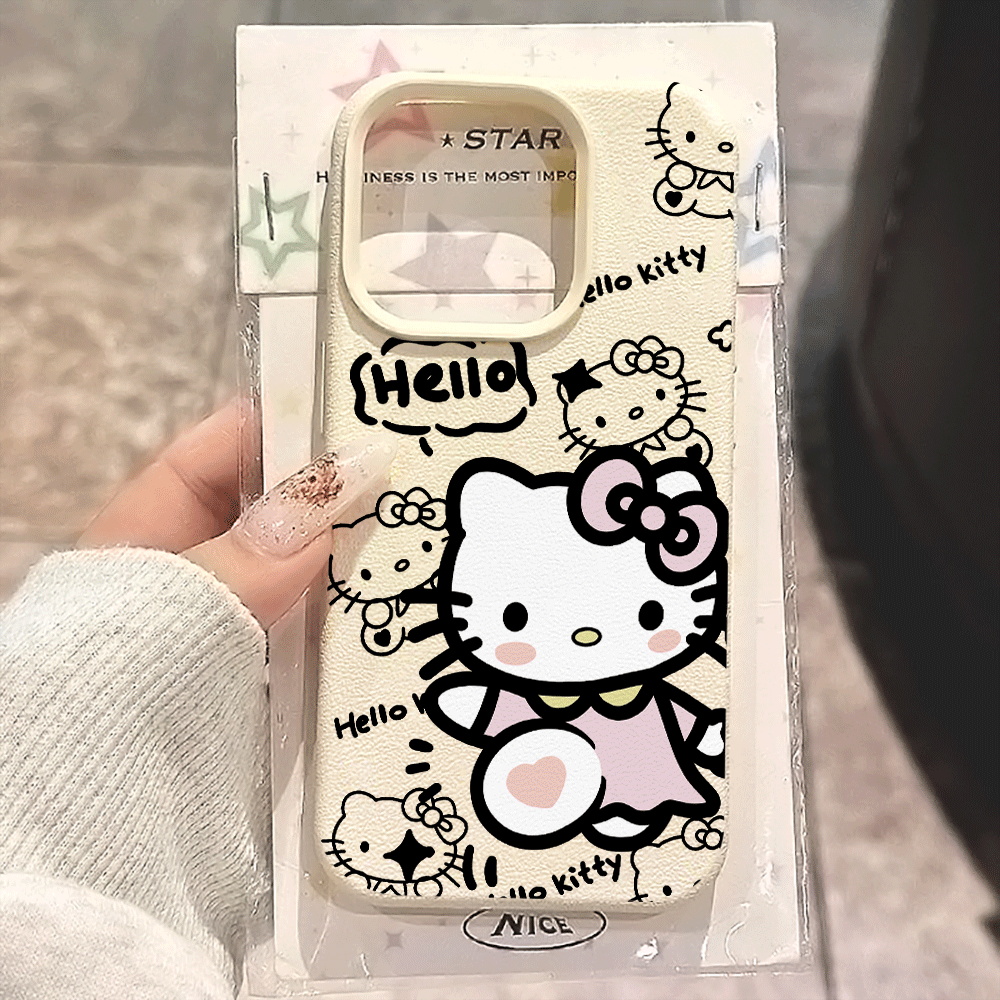 Cute Kawaii HelloKitty Sketch  - Phone Cases Kawaii review and price