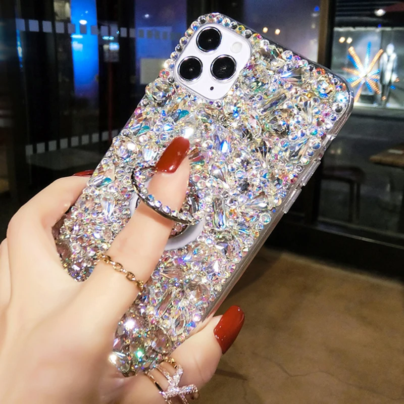 Luxury Fashion Rhinestone Colo - Phone Cases Brand review and price