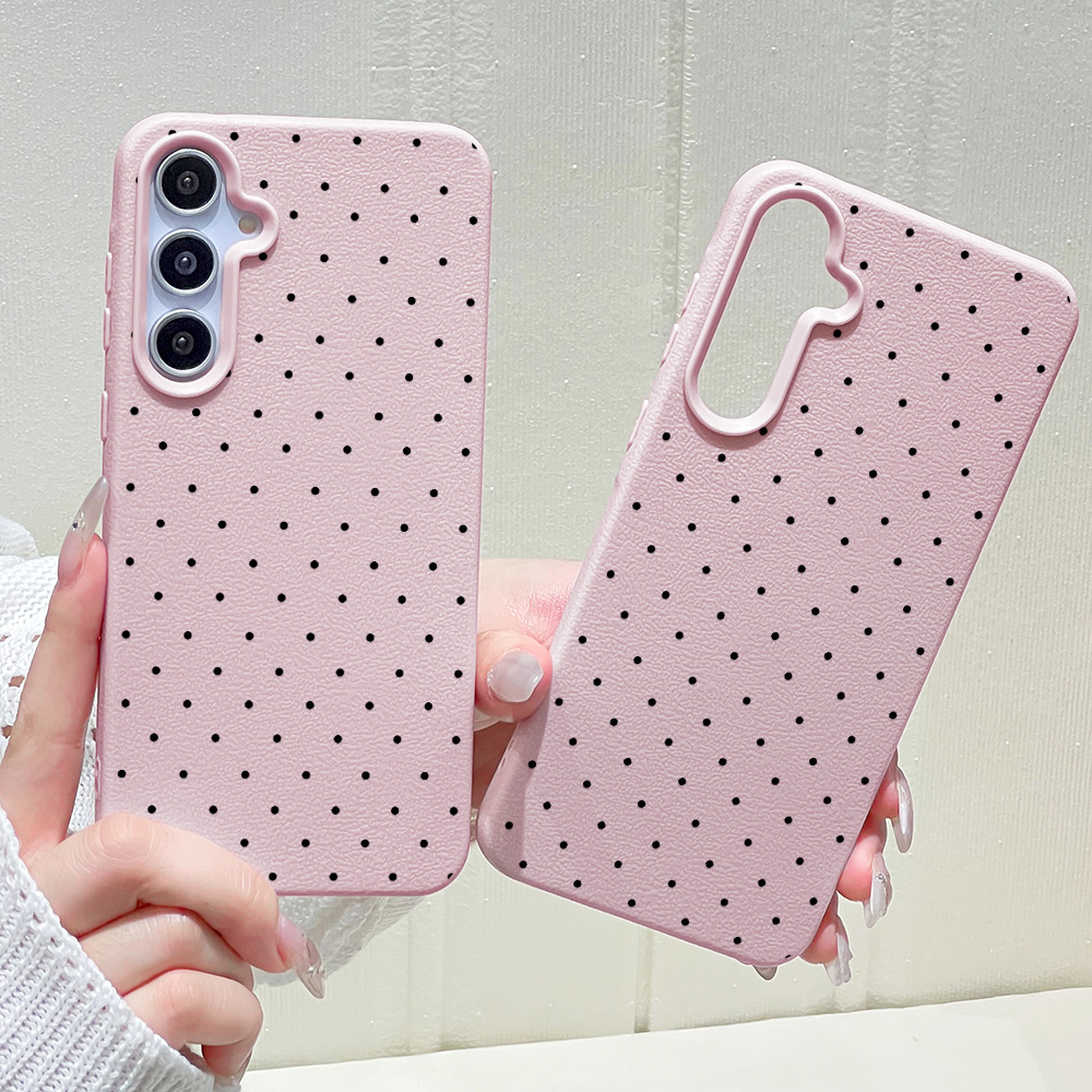 Ins Polka Dots Phone Case For  - Phone Cases Samsung S25 review and price
