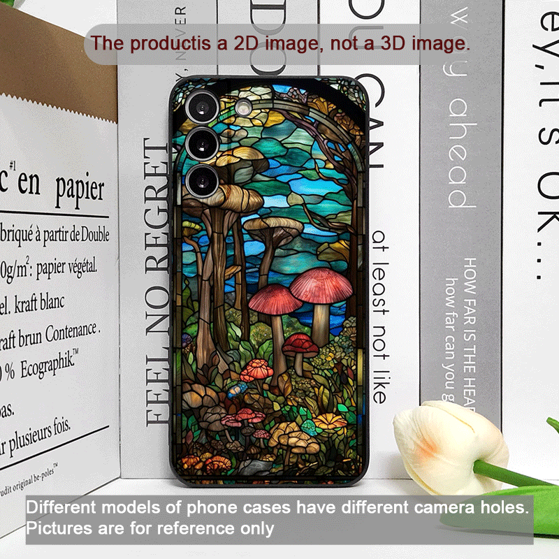 Art Colorful Glass Style Fores - Phone Cases Art review and price