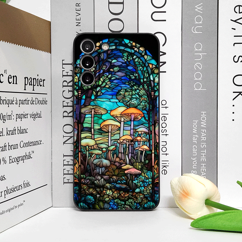 Art Colorful Glass Style Fores - Phone Cases Art review and price