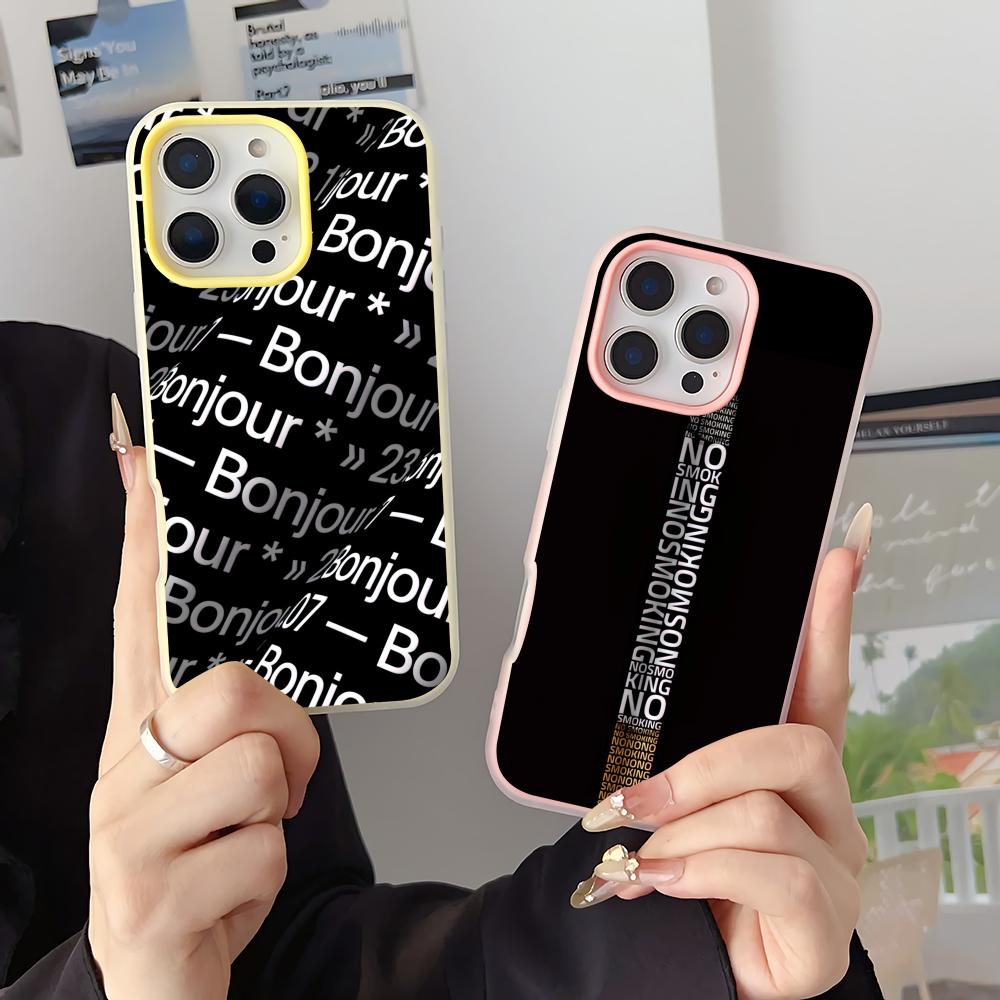Simple English letter Phone Ca - Phone Cases Yellow review and price
