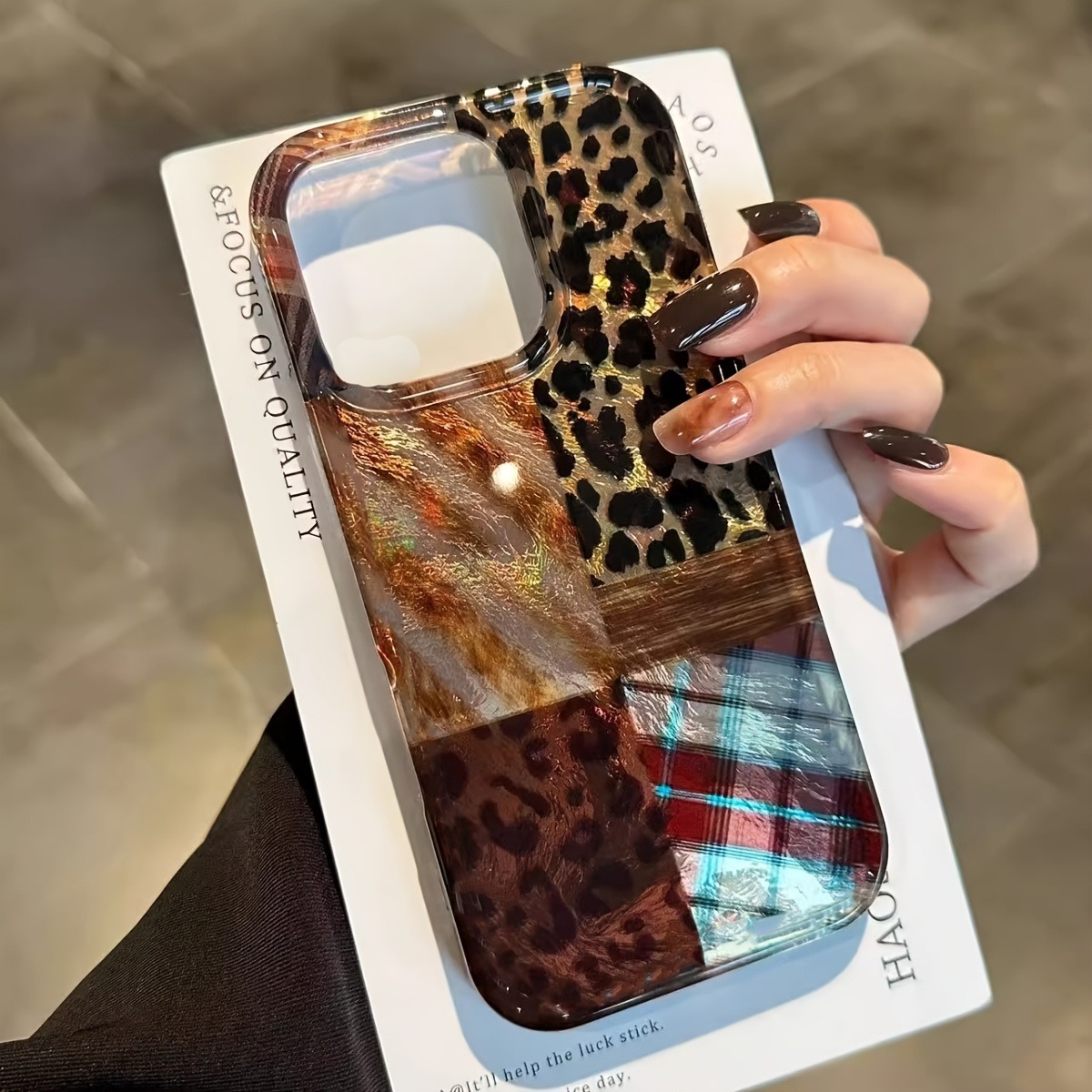 High-End Leopard Print And Tin - Phone Cases Art review and price