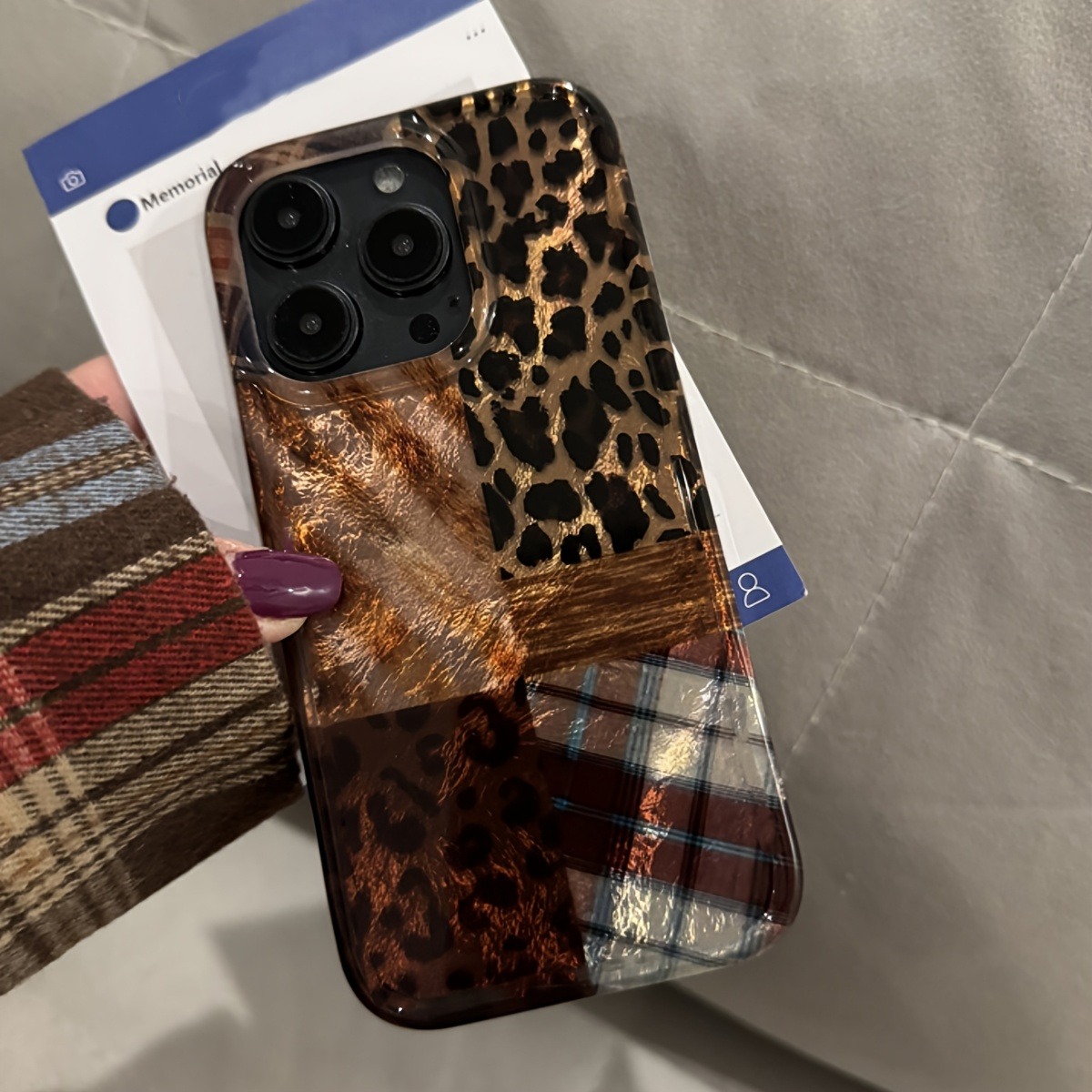 High-End Leopard Print And Tin - Phone Cases Art review and price