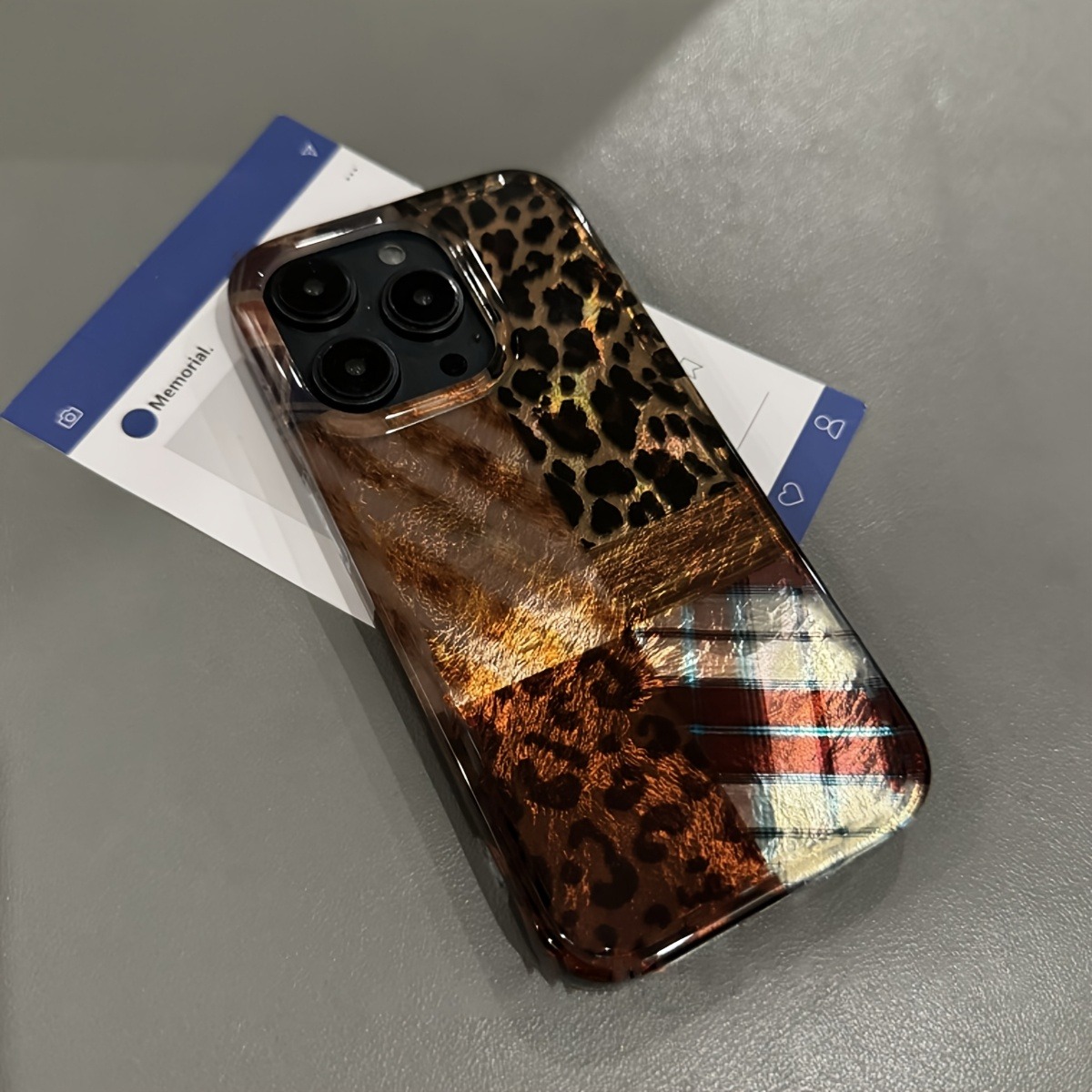 High-End Leopard Print And Tin - Phone Cases Art review and price