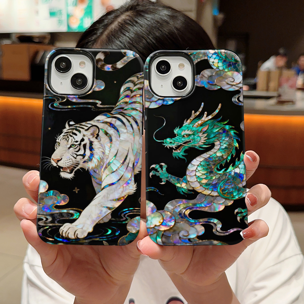 Stylish Tiger Dragon Marble Te - Phone Cases Iphone 11 review and price