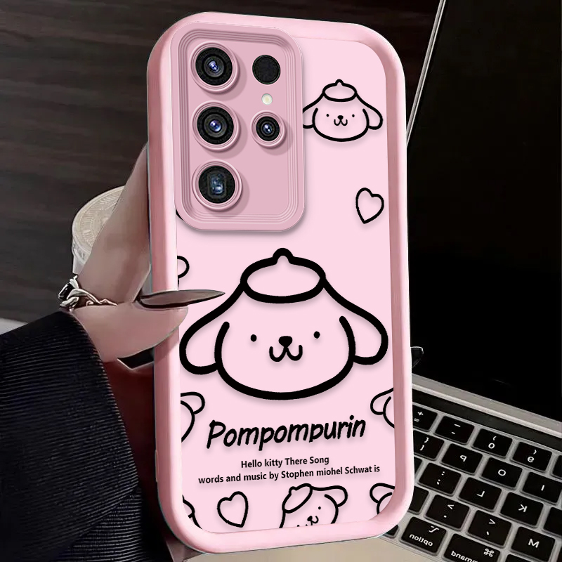 Sanrio Hello Kitty Pompom Puri - Phone Cases Samsung S25 review and price