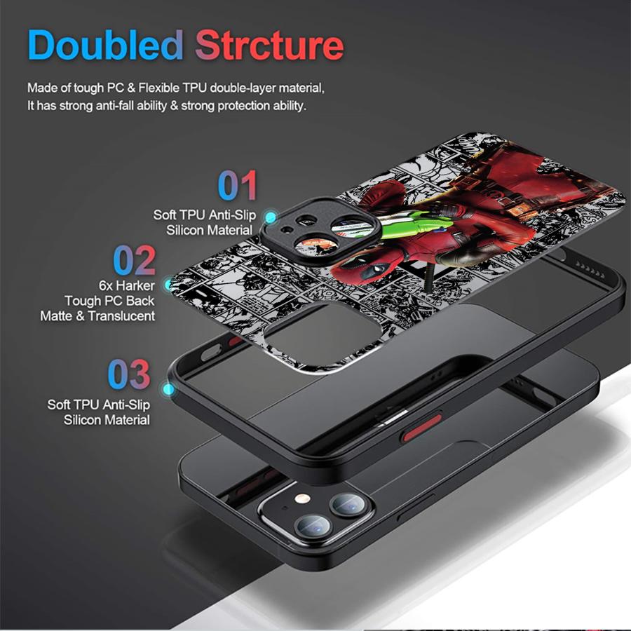 Marvel Funny Deadpool Case for - Phone Cases Iphone 11 review and price