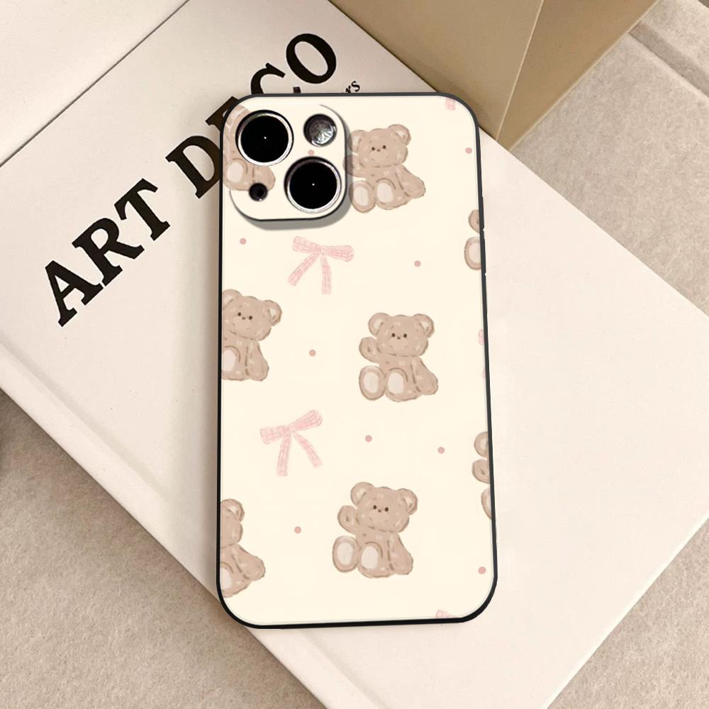 Teddy Bear Pink Yellow For Gir - Phone Cases Yellow review and price