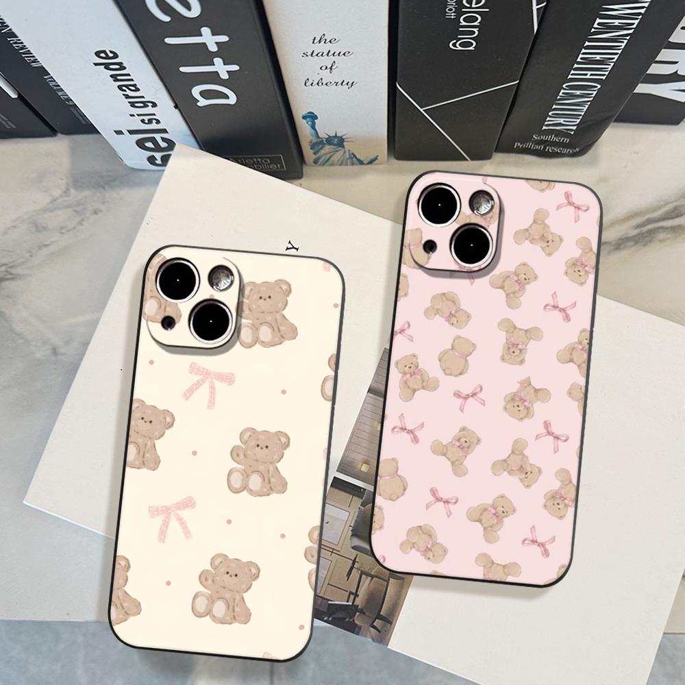 Teddy Bear Pink Yellow For Gir - Phone Cases Yellow review and price
