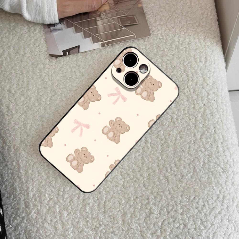 Teddy Bear Pink Yellow For Gir - Phone Cases Yellow review and price
