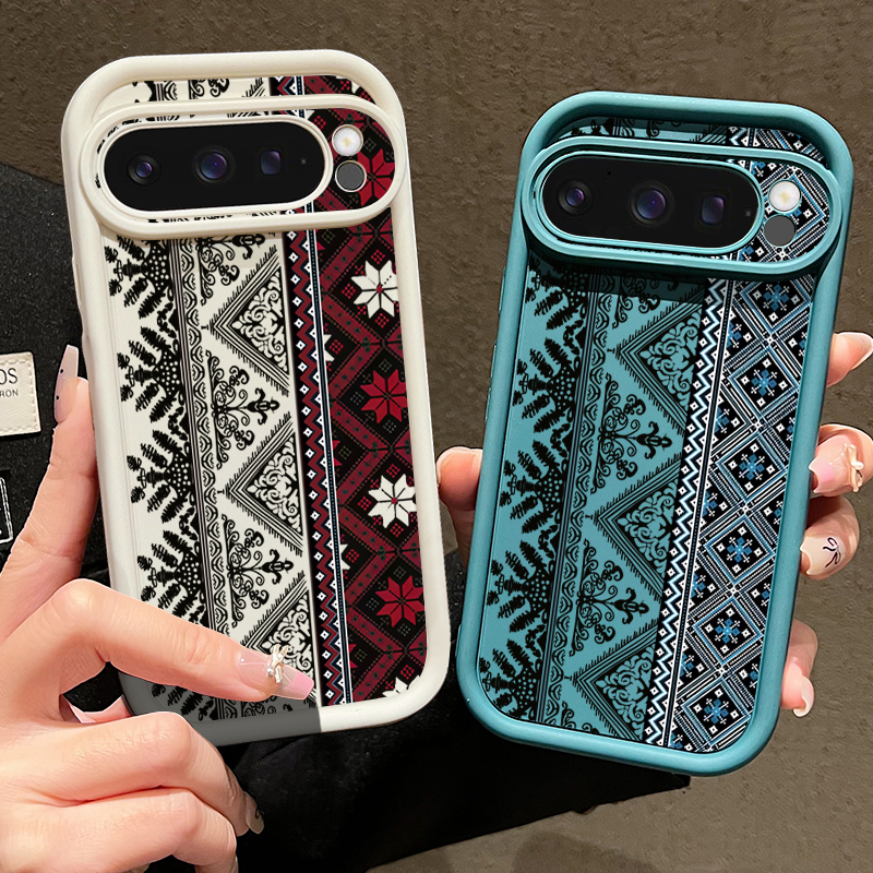 Vintage Totem Pattern Phone Ca - Phone Cases Google Pixel 9 review and price