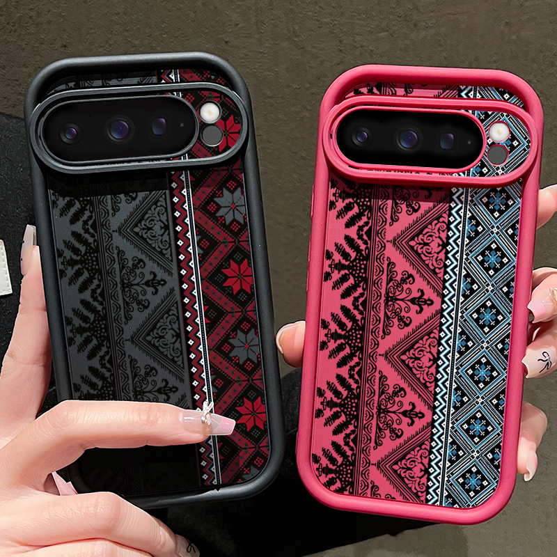 Vintage Totem Pattern Phone Ca - Phone Cases Google Pixel 9 review and price