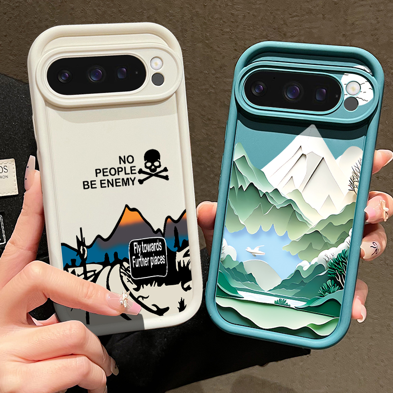 Mountain Road Patterned Phone  - Phone Cases Google Pixel 9 review and price