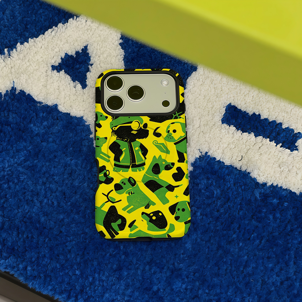 Yellow Green Dog Phone Case Fo - Phone Cases Yellow review and price
