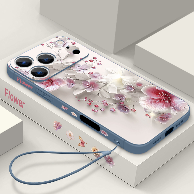 Pink White Flower Case For iPh - Phone Cases Store review and price